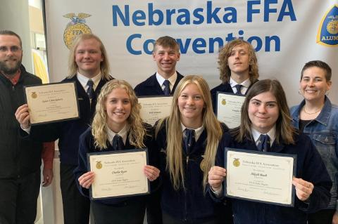 Central City and High Plains FFA shine last week at the 96th annual Nebraska State FFA Convention