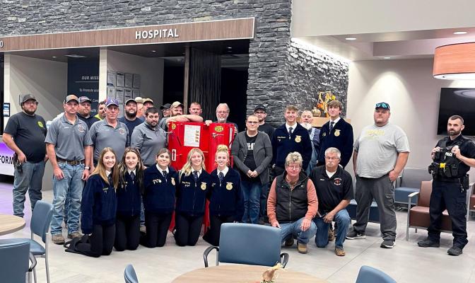 CCVFD presented two local donations