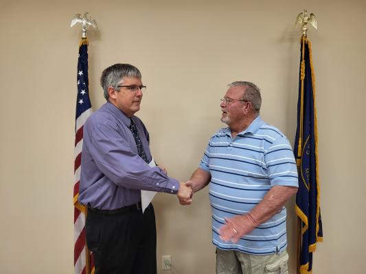 Up for the task, Mark Dreher replaces Mark Hogue as Police Chief 