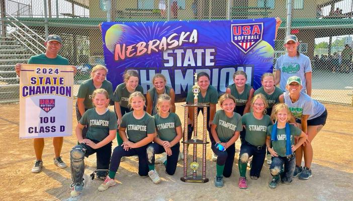 Cornerstone Stampede 10U clinches championship