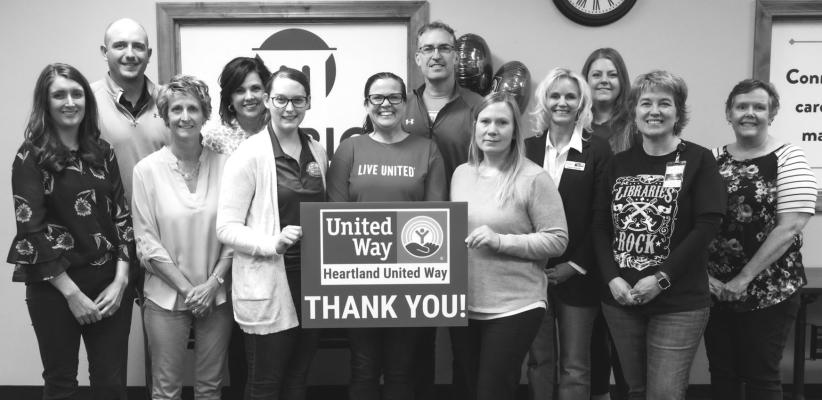 Last Wednesday was a special day for Merrick County as the United Way held a check presentation at the Merrick Foundation. The following organizations have received a Rural Community Impact Grant award: Central City Public Library, Merrick County Child Development Center, Bison After School Program, Palmer Child Care, Merrick County 4-H Council, Teen Reach Adventure Camp, Christmas of Sharing and CCPS.