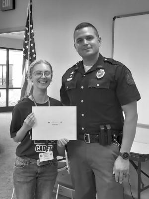 Hale Graduates from 2023 Nebraska Junior Law Cadet Academy