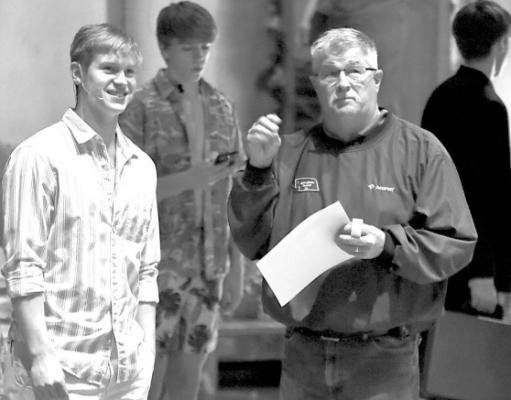 Central City High School students hard at work ahead of annual musical performance