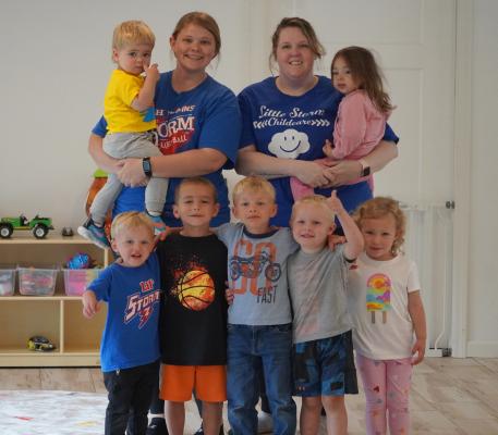 In Good Hands It has been all smiles from staff and youth at the new Little Storm Childcare in Clarks since they have opened their doors. Republican-Nonpareil Photo by Jacob Kennedy