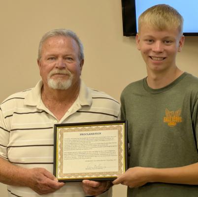 Mayor Tim Bolling &amp; Paul Johnson