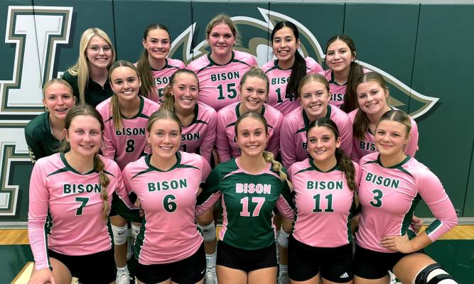 On the Rise We called them the phoenix on the rise in our preseason write up and that has shown this season as the Bison volleyball team has continued to reach levels not seen in recent years. The squad earned a fifth place finish in the Lou-Platte Conference tournament last week showing just how far they have climbed. (Courtesy Photo)