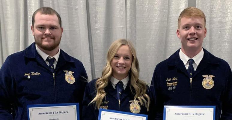 FFA American Degree Honors