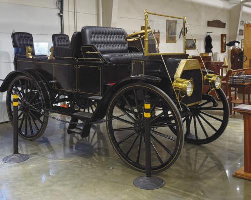 THE MERRICK COUNTY HISTORICAL MUSEUM’S International Harvester is one of many unique exhibits that visitors can see in the new exhibition hall. Courtesy Photo
