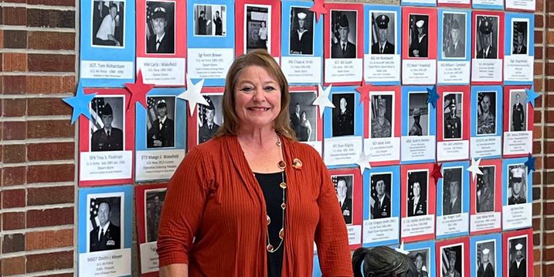 Honoring Local Heroes A tradition that continues to grow at Central City Elementary School is one started by Patricia Hopkins. For twelve years now the school has paid tribute to veterans who have family attending the school. Hopkins puts in plenty of work each year to highlight our local heroes, leaving many to consider her one also.