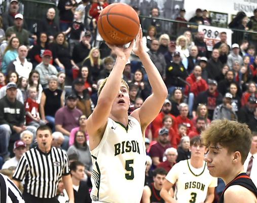 Bison battle to Lou-Platte Conference runner-up
