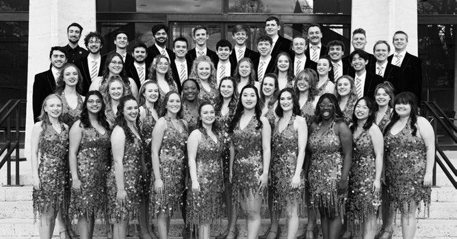 THE UNIVERSITY OF NEBRASKA—LINCOLN’S Big Red Singers are scheduled to perform at the Central City Performing Arts Center on Sunday. Courtesy Photo