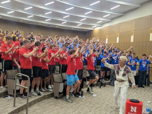 Van Fasbender represents American Legion Post #6 at 81st session of Cornhusker Boys’ State