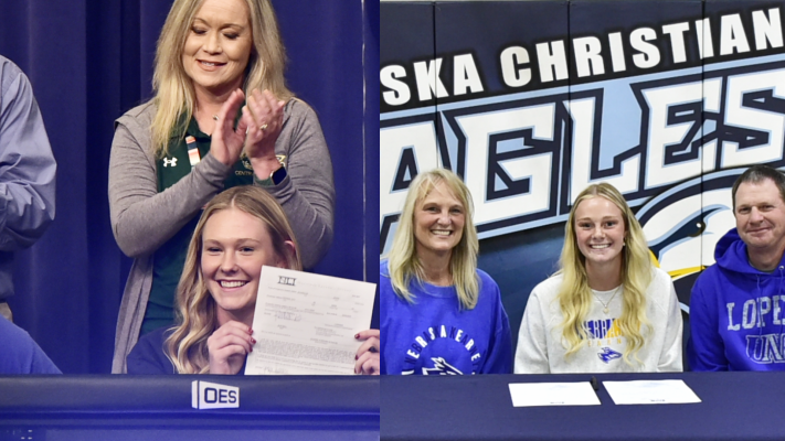 Jerzie Schindler and Ali Bruning sign with UNK