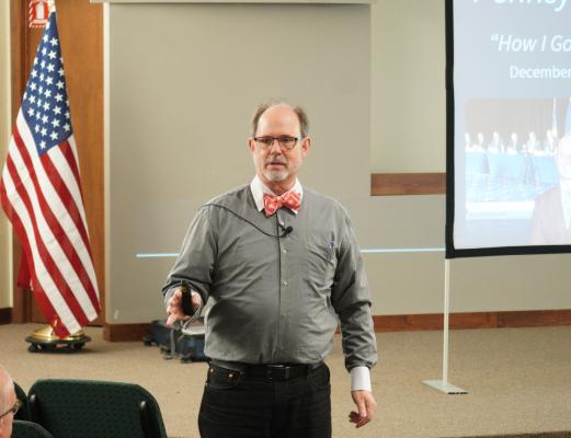 Voter Fraud or Fraud Himself? Polarizing figure, Dr. Douglas Frank recently spoke to citizens of Merrick County with election integrity being the primary topic of conversation. Frank has traveled the country giving similar talks while showing his