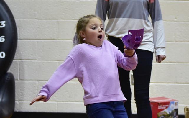 Bison PTO hosts family game night