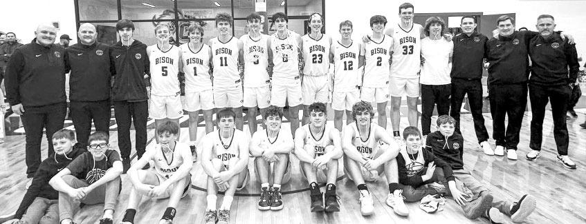 STATE BOUND BISON