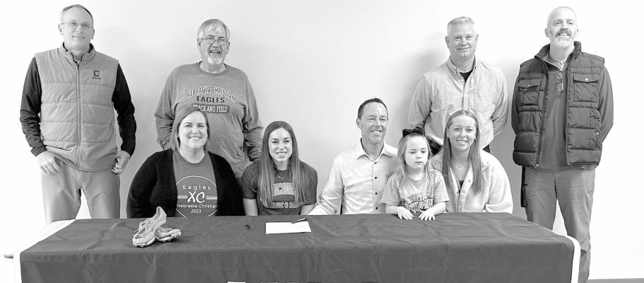 Nebraska Christian senior Izzi Brumbaugh has officially committed to continuing her cross country and track and field career at the University of Concordia in Seward, Nebraska. (Courtesy Photo)