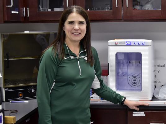 A 19-year veteran in education, Central City High School’s Chelle Gillan has helped build one of the top science research programs in the state. Her students interact with experts all over the globe as they work to solve real world problems. Mrs. Gillan also lives life to the fullest with an impressive list of accomplishments that helped her earn the 2023 R-N Person of the Year title. (R-N Photo by Ryan Dettman)