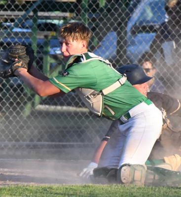 All Out Effort It has been a season full of winning for the American Legion Post #6 Juniors and Seniors as both squads have played well thus far. With outstanding plays from the likes of Parker Zikmund (left) and Oliver Herman (right) among others, the season is shaping up to be an exciting one.