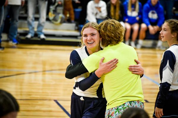 A big Flynn hug