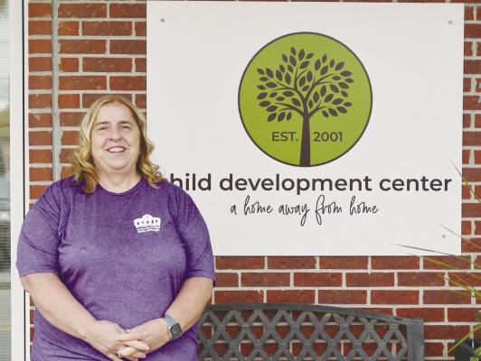 MERRICK COUNTY CHILD DEVELOPMENT CENTER Food Manager Lori Fowler retired from the center this week after twenty-four years of employment. Photo by Jordan Coslor