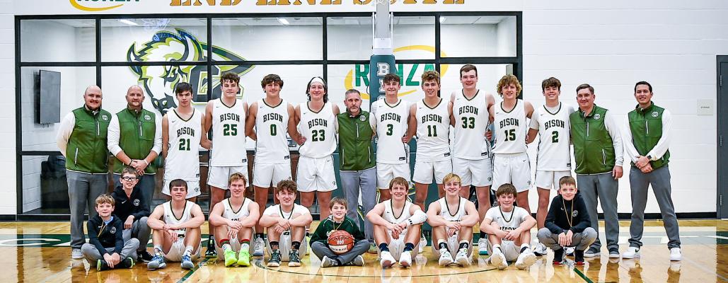Bison roll to ten wins as Coach Blase celebrates his 200th career victory