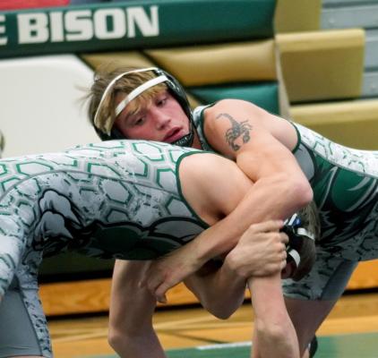 Young roster adds depth for Bison wrestling