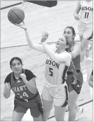 Bison girls cruise to commanding win
