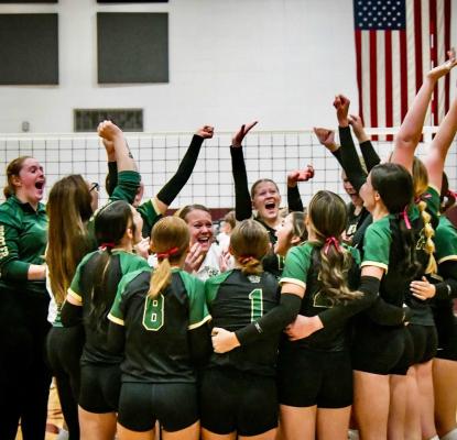 Bison claim first conference volleyball title since 2001