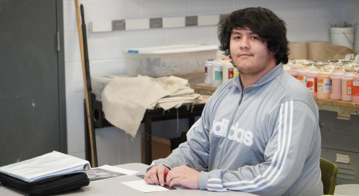 Shaping our Future At Central City Public Schools, Career and Technical Education extends to the Family Consumer Science and Art departments. In the art department you will find Treyton Winchester working towards a future career in video game and/or graphic design. CTE Month celebrates those classes that prepare students for careers.