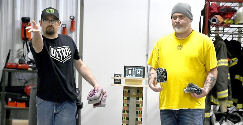 Some of the Best Lone Tree Throwers competitions have brought in players from all over the state and even some of the best the state has to offer including Josh Fousek (left) who is ranked tenth in Nebraska and Jamey Sok (right) who is currently ranked second in the Nebraska ACL standings.