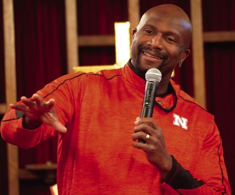Day by Day It didn’t take long for former Blackshirt and current Teammates CEO DeMoine Adams to win over the crowd on Monday night as he connected through his faith, family and love of football.