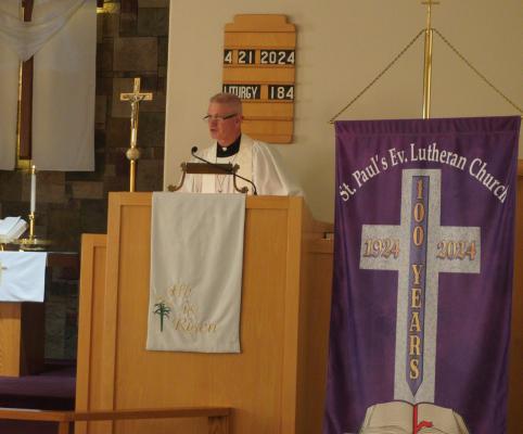 A Century of Faith: St. Paul’s Lutheran Church marks its 100th anniversary with joy and remembrance
