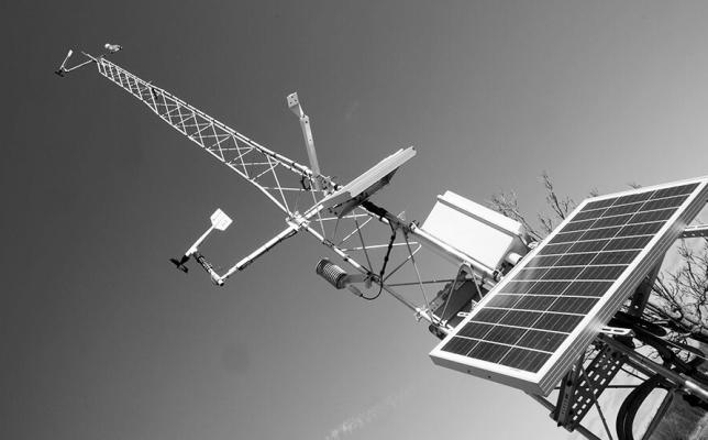 THE UNIVERSITY’S mesonet weather station network has wide-ranging value for Nebraska agriculture, firefighting, emergency management and drought monitoring. Courtesy Photo