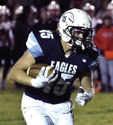 Eagles fall 52-24 in quarterfinals