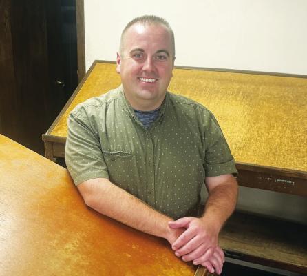 MICHAEL HAPP, the new publisher of the The Republican- Nonpareil, purchased the newspaper August 14th. Photo by Michael Rother