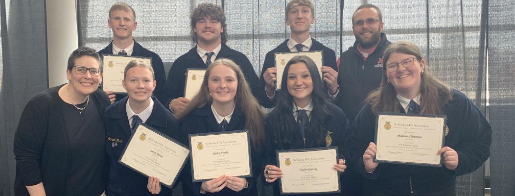 FFA members shine at state competition in Lincoln