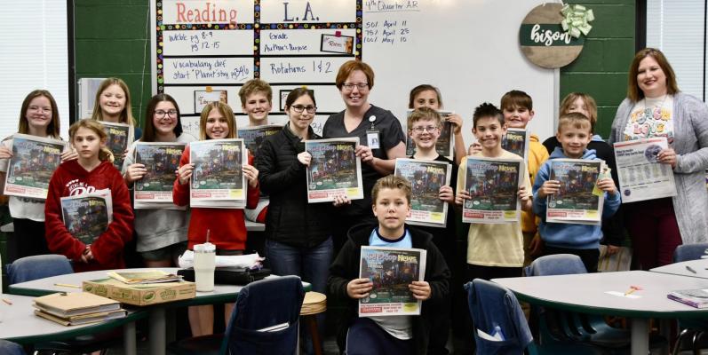 Partnership Helps Spread News to Local Kids