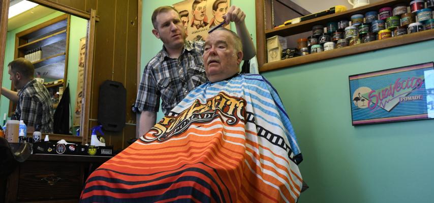 For Sean Mara the opportunity to come to Central City to cut hair on a part time basis was an opportunity to return to the small town atmosphere, having grown up in Stanton. The community quickly made an impression on Mara who has now extended his hours to be open Tuesday through Saturday. Offering cuts and shaves in a traditional barbershop atmosphere, customers can contact Sean at 308-946-2929.