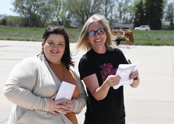 Planning for Success It often takes many hands to build success and two of those sets of hands are Courtney Root and Kiki Fasbender who met to help organize the showcase of Central City during the NRCA event in June.