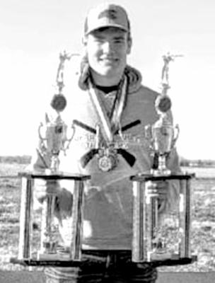Merrick County 4-H Trap Team member Nathaniel Heins had his aim dialed in Friday and Saturday at the Cornhusker State Trap Shoot in Doniphan. Heins finished 8th overall out of roughly 1,600 shooters. The team also brought home a pair of third-place trophies. Full details to appear next week. (Courtesy Photo)