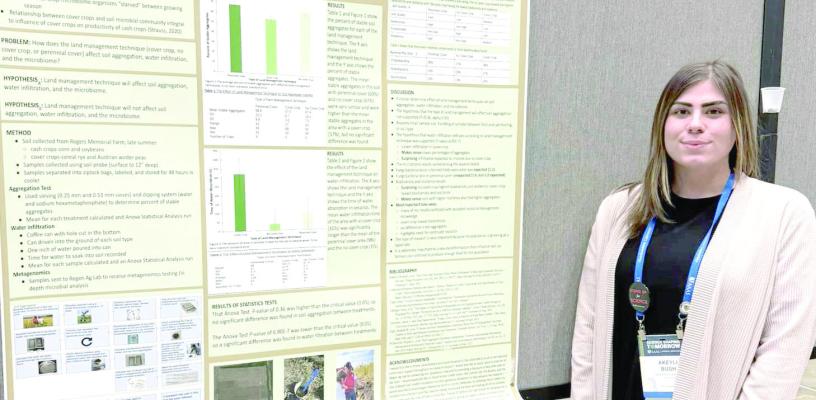 Research Projects Going Far Central City High School graduate Akeyli Bush takes her high school research project on soil health to Boston for a life-changing experience.