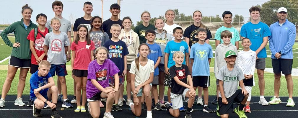 Central City Track Club had one final practice last Thursday to end the season after an impressive show at nationals in Savannah, Georgia.