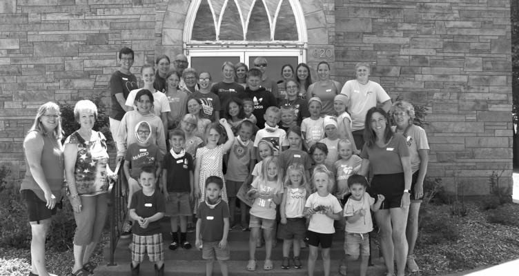 St Paul’s Lutheran Church had a one day Vacation Bible School Camp on May 31st that explored a couple different ways God teaches us through the ways of Water. God’s Living Water: Covered in Jesus’ Grace was a fun and informative day wrapped in Jesus’ love.
