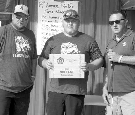 The People’s Choice Award went to Bubba E BBQ, a tribute to the late Bub Cordsen’s influence to his grandson Cooper as well as other family.