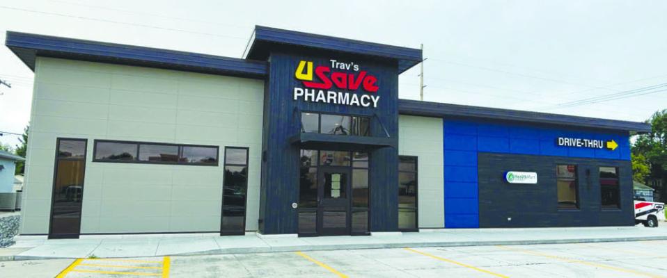 TRAV’S U-SAVE PHARMACY recently unveiled its new location in downtown Central City. The pharmacy’s new storefront is located at 520 G Street. Courtesy Photo