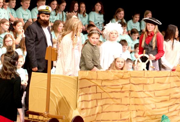 A Great Tradition Continued Each year students at Nebraska Christian are buzzing with excitement as they get their opportunity to shine under the bright lights at the Central City Performing Arts Center. This year was no exception as Nebraska Christian students showcased their talents with the sixth graders acting on stage for a packed house.