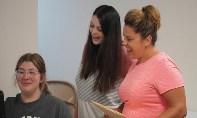 Making a Difference Amanda Votipka and physical therapist Shelly Urkoski share the excitement of opening a new rehab facility to better serve patients in the community.