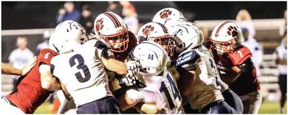 Football is a game of inches and they all counted this last Friday night as the Eagles of Nebraska Christian banded together to keep Pleasanton out of the endzone with the game on the line. Eagles hold!