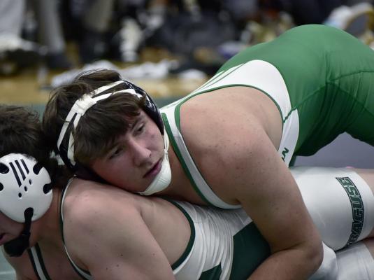 Fresh Faces The Bison wrestling team is off to a quality start to the 2023/24 season in both dual and tournament action. The team finished runner-up behind Beatrice in Crete thanks in part to quality wrestling from freshman Colbyn Peters.